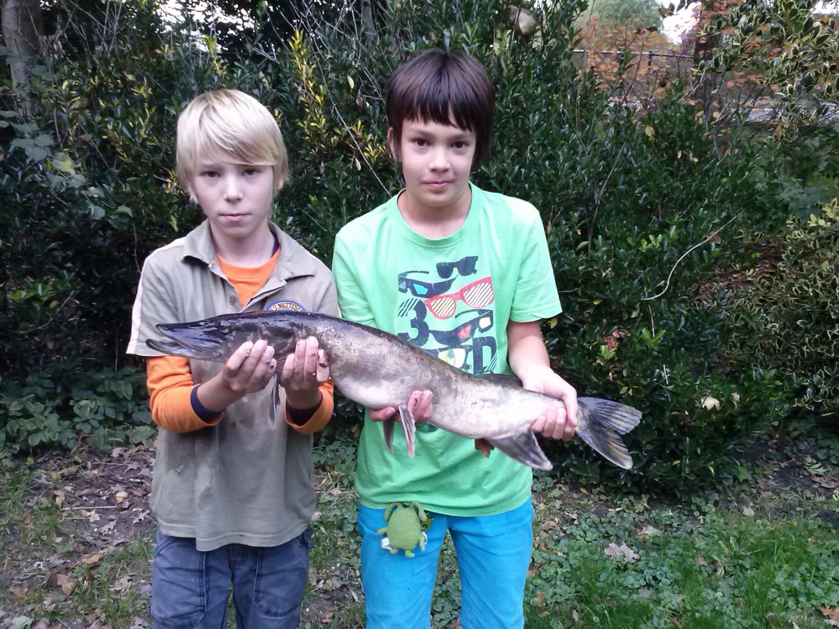 Leon Busch und Jacob Minten am nettebruch